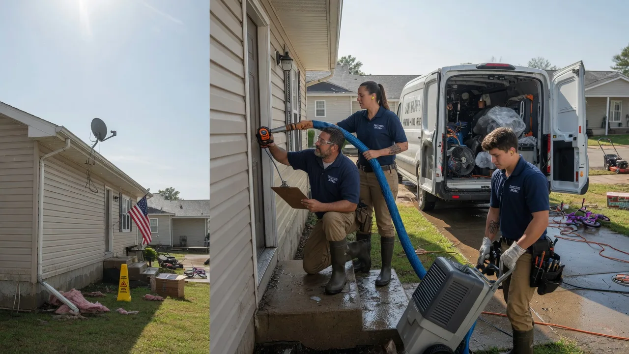 Ceiling Water Damage Restoration in Pierpont, SD near me